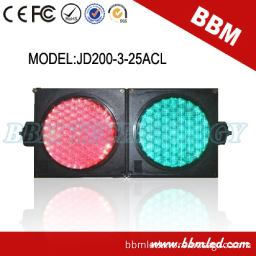 200mm Full-Ball LED Traffic Light with Two Color